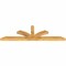 Ekena Millwork Richland Rough Sawn Timber Gable Bracket, Western Red Cedar, 84"W x 24"H x 4"D x 4"F, 7/12 Pitch GBW084X24X0404RIC00RWR - alternate 3